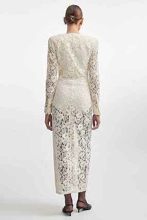 LACER MAXI DRESS