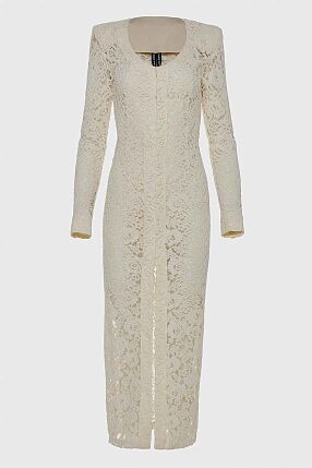 LACER MAXI DRESS