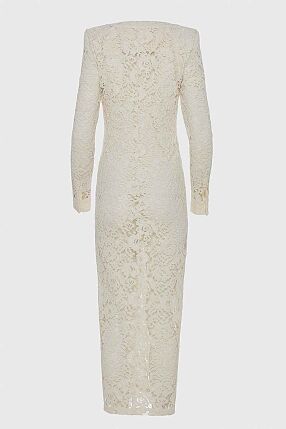 LACER MAXI DRESS