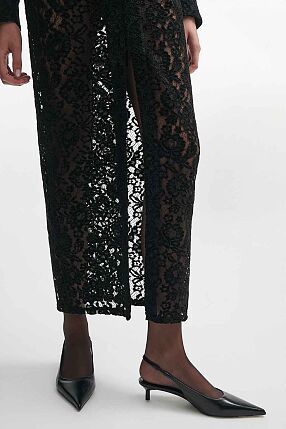 LACER MAXI DRESS