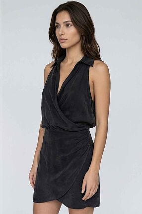 CROSSOVER SHORT DRESS