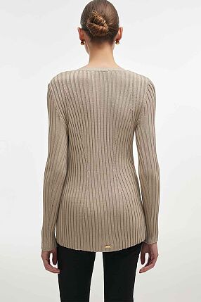 FEMME  KNITTED CARDIGAN