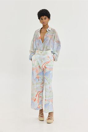 HEATHER SHIRT RAINBOW LADDER
