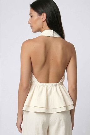 SHAPE HALTER TOP