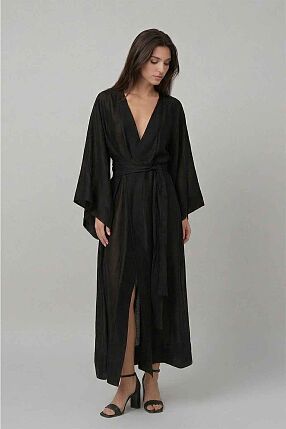SHEER LONG KIMONO