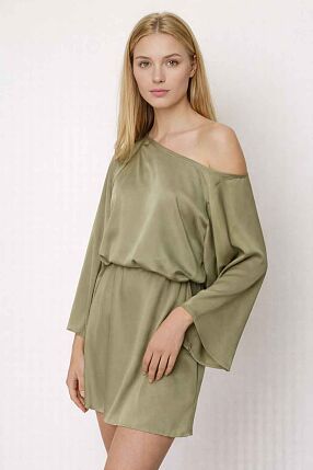 SILKY MINI SKIRT