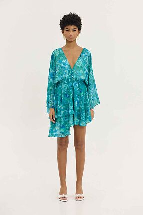 CELINE DRESS GREEN