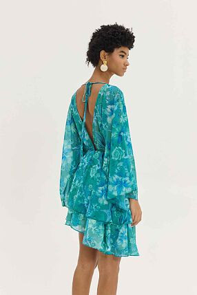 CELINE DRESS GREEN