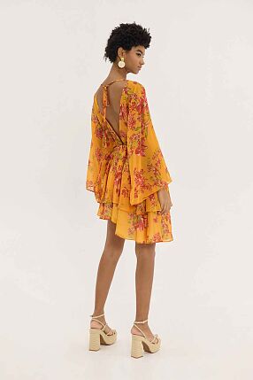CELINE DRESS ORANGE