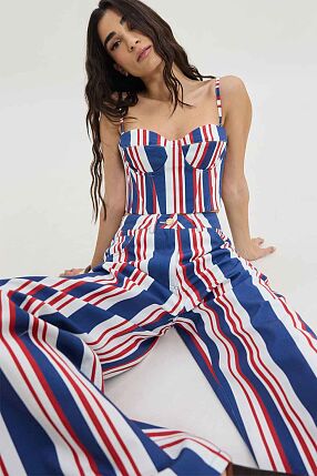 CHARIS TOP NAUTICA STRIPES