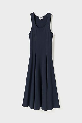 DEFNEN KNITTED DRESS NAVY