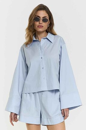 FIOLA SHIRT PALE BLUE
