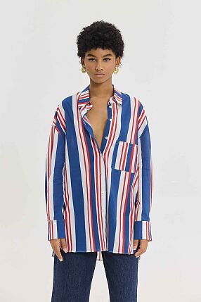 LORA SHIRT NAUTICA STRIPES