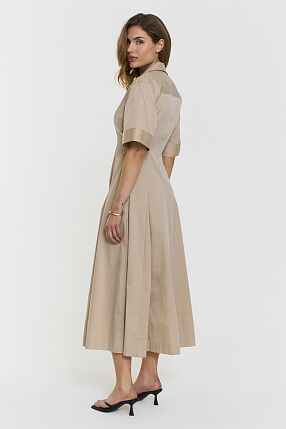 LOU DRESS BEIGE