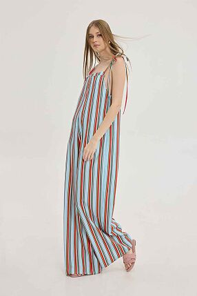 MICAELA JUMPSUIT LIGHT BLUE STRIPES
