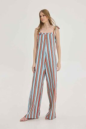 MICAELA JUMPSUIT LIGHT BLUE STRIPES