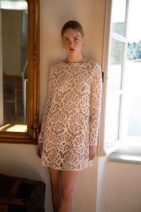 OPENNESS MINI TOPDRESS