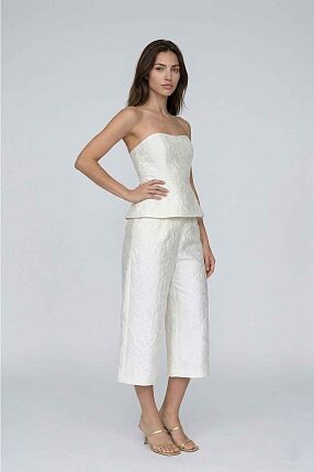 TEXTURED BUSTIER