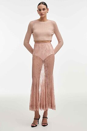 VEIL MAXI SKIRT
