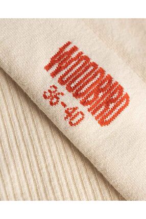 WBTENNIS STAMP SOCKS 2 PACK