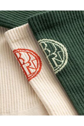 WBTENNIS STAMP SOCKS 2 PACK