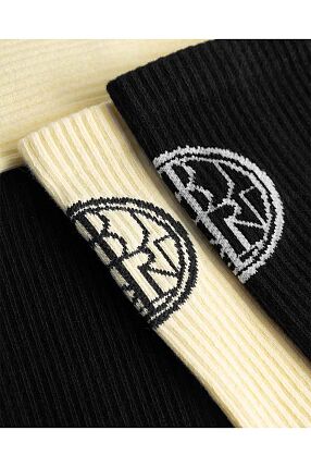WBTENNIS STAMP SOCKS 2 PACK