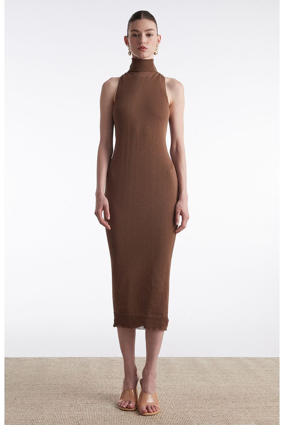 No.26 KNITTED MIDI DRESS