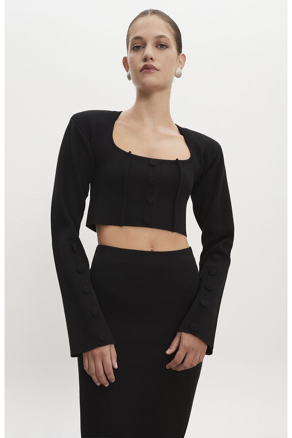 HEAVEN KNITTED CARDIGAN TOP