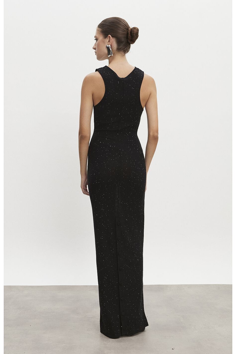 MAGNETIC KNITTED MAXI DRESS