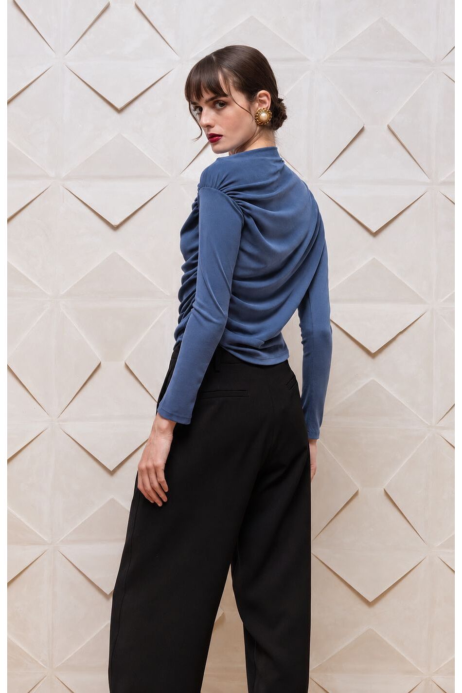 ELARA DRAPED TOP