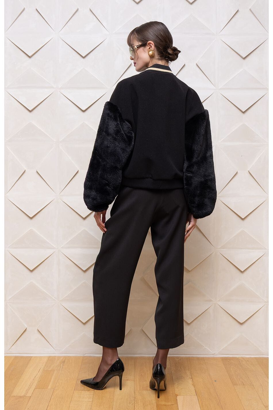 FAUX FUR STATEMENT JACKET