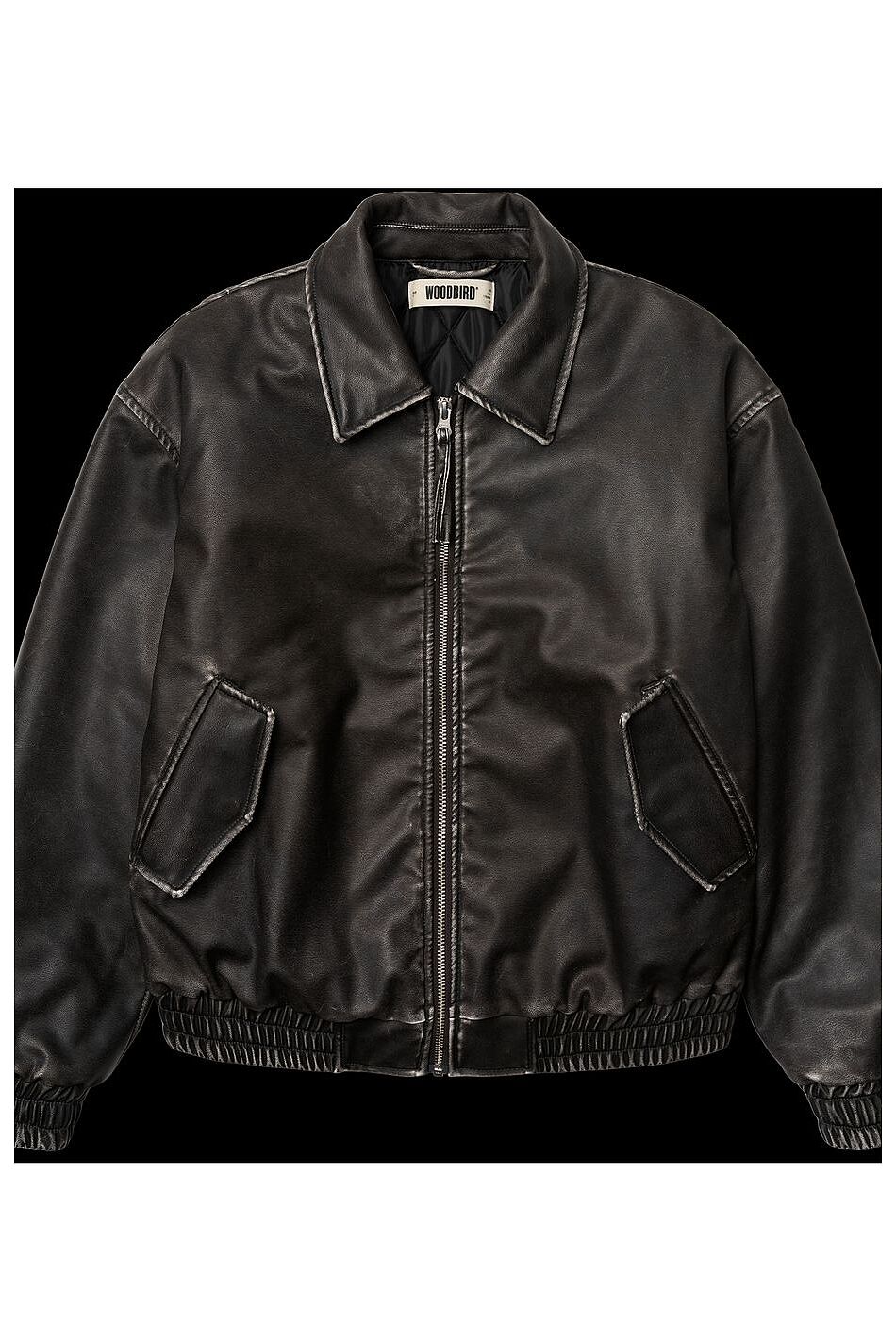 WBBUE WASHED PU JACKET