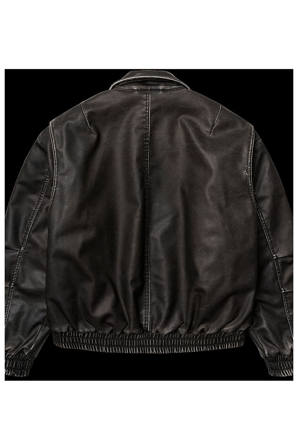 WBBUE WASHED PU JACKET