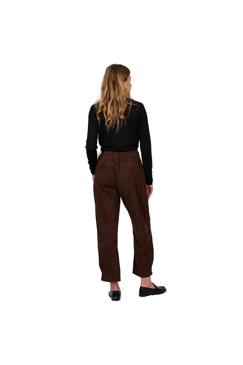 MIA SUEDE GOAT LEATHER TROUSERS