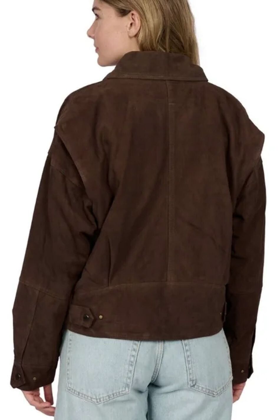 RIVIERA SUEDE GOAT LEATHER JACKET