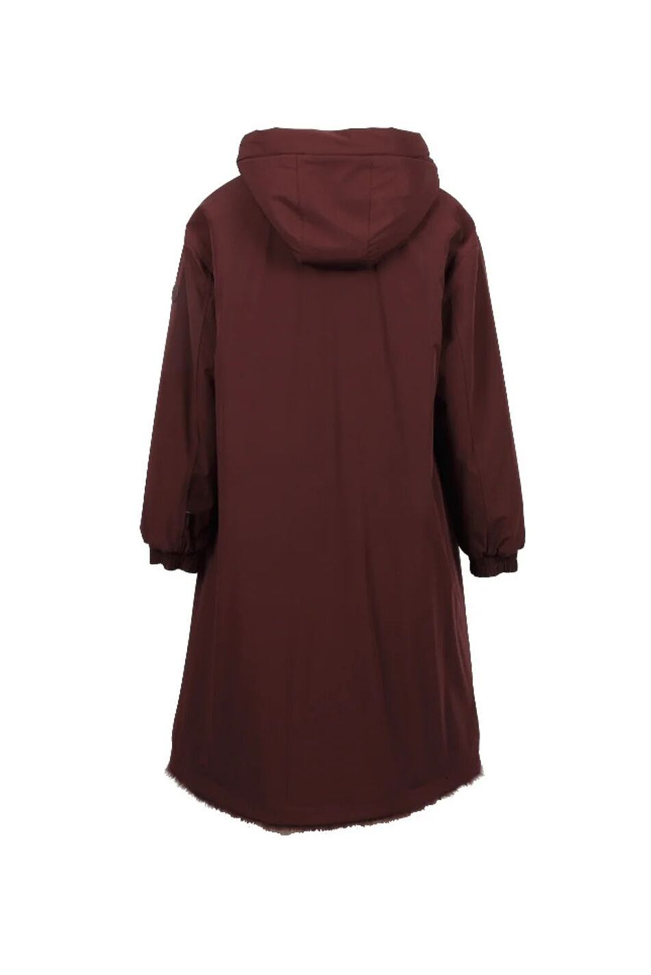 STARRY REVERSIBLE TWO-MATERIAL NYLON AND FAUX FUR PARKA