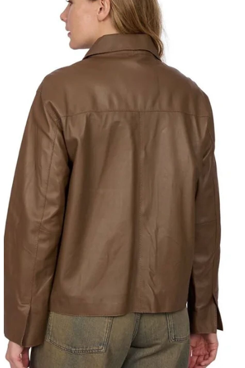 HOUSTON SHEEPSKIN LEATHER JACKET