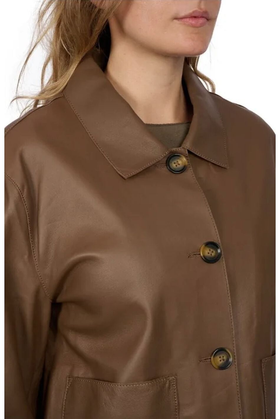 HOUSTON SHEEPSKIN LEATHER JACKET