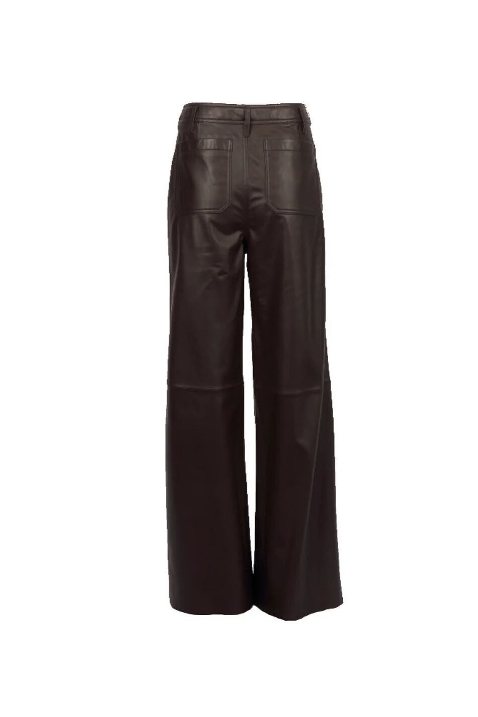 YUMMY WIDE LEG SHEEPSKIN LEATHER TROUSERS 100% GENUINE LEATHER