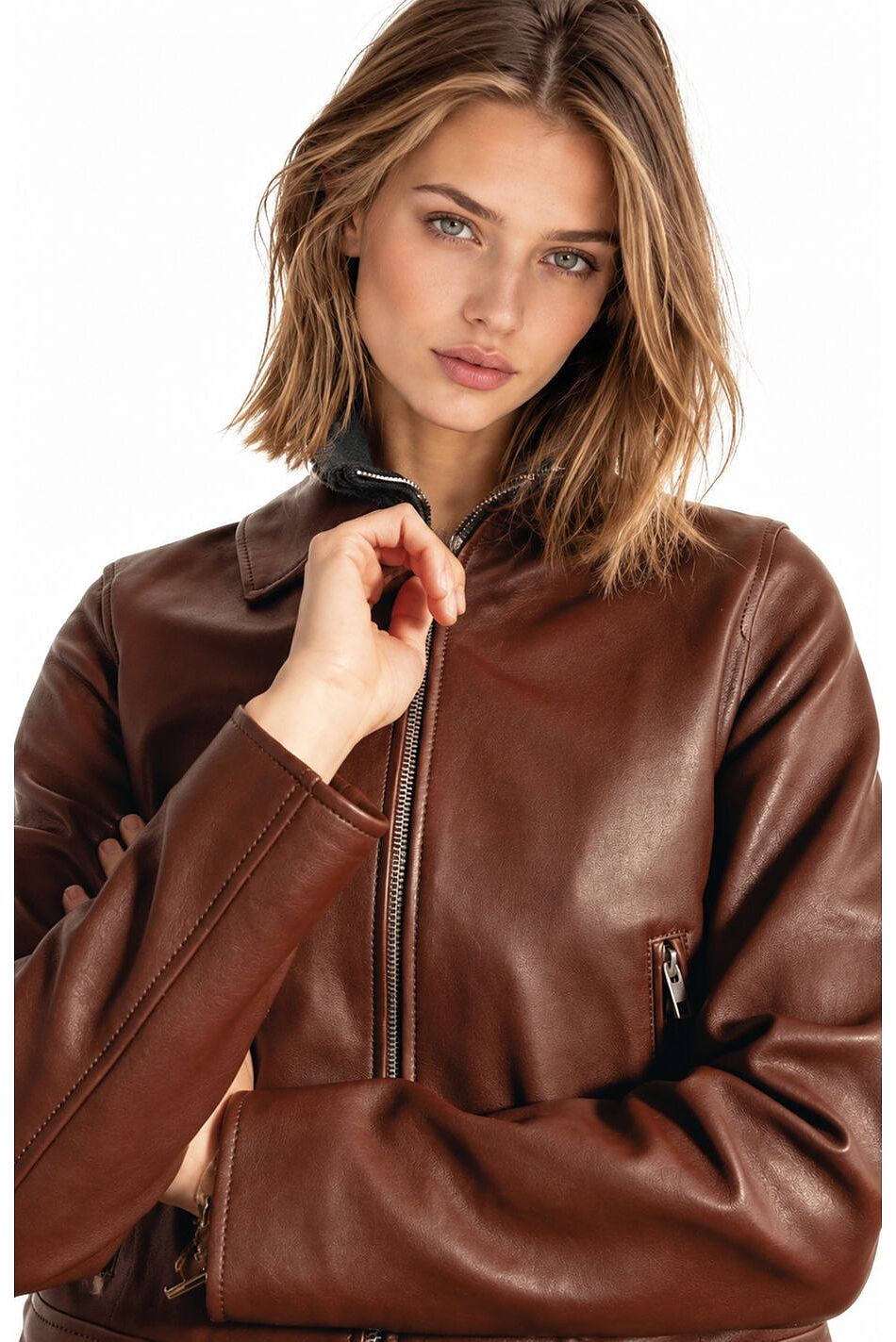 LALY  LEATHER JACKET