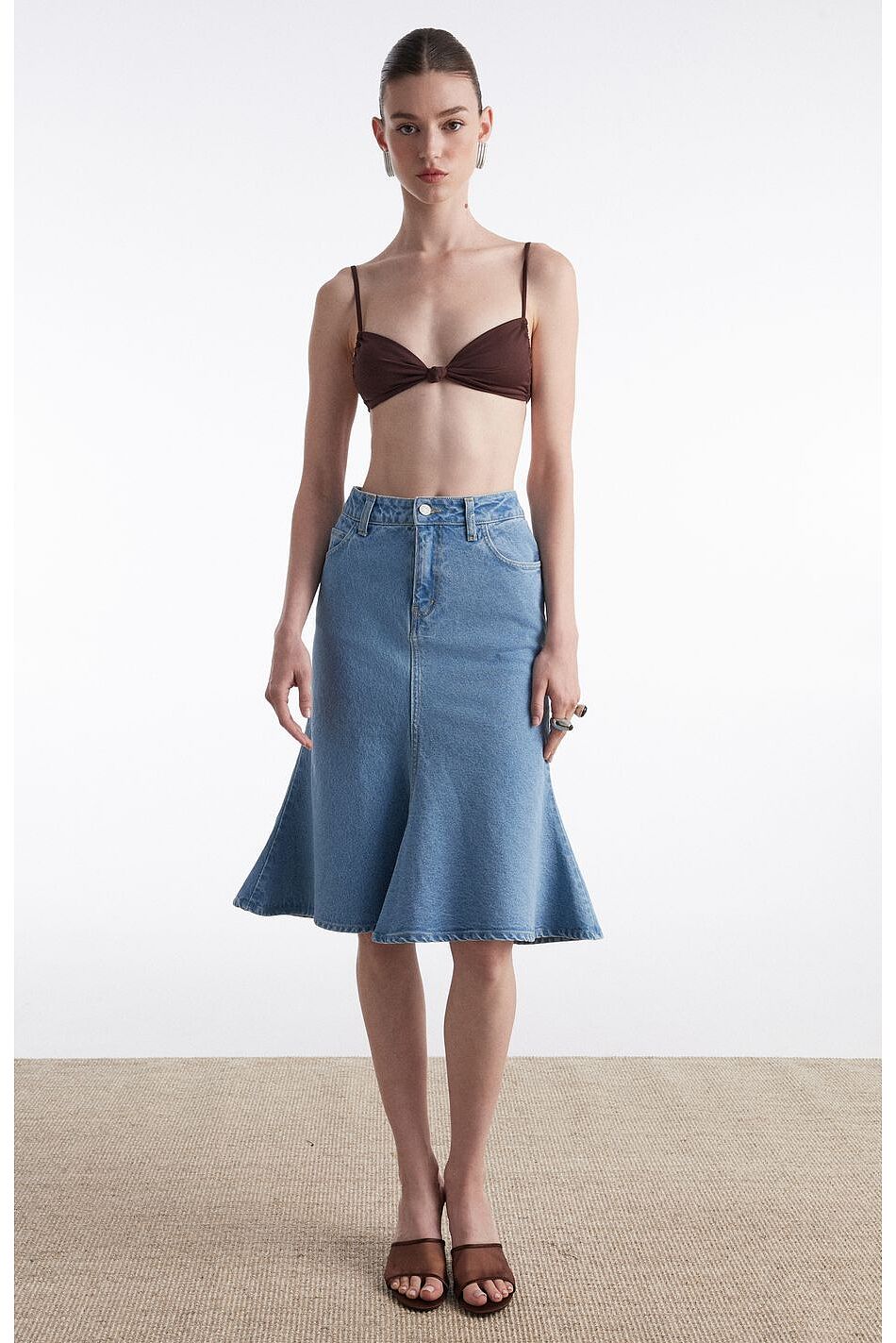 SILLA DENIM SKIRT