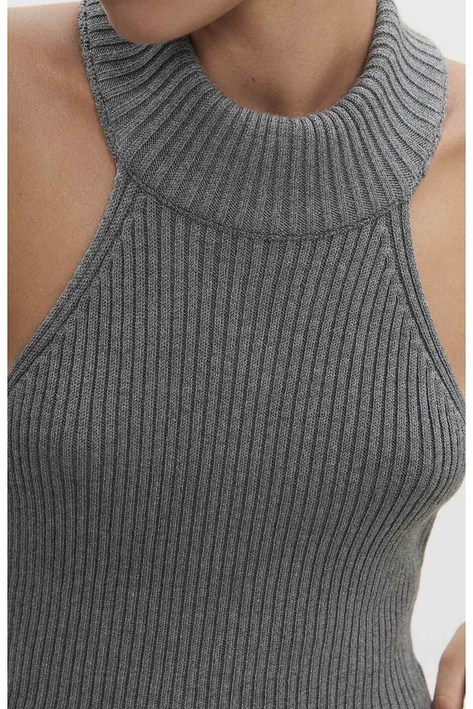 EVA KNITTED MIDI DRESS