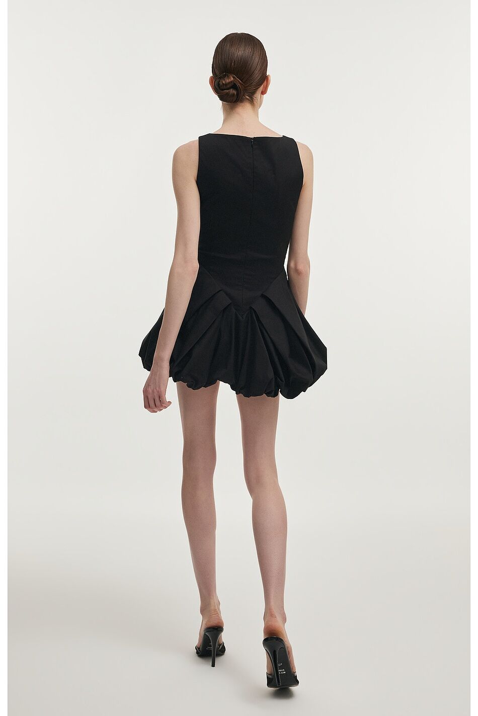 HIBISCUS BUBBLE MINI DRESS