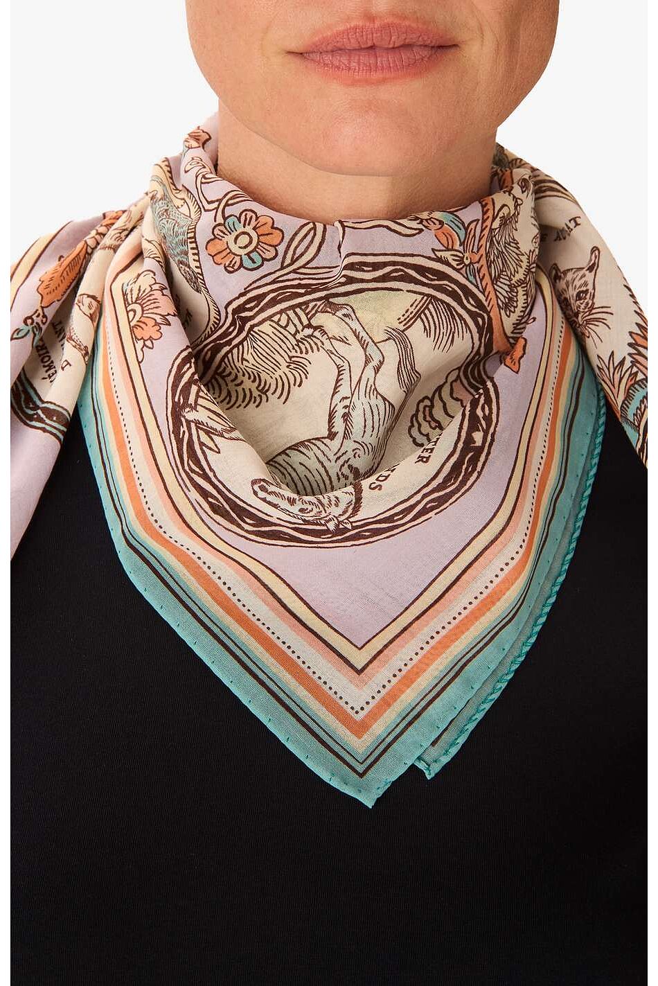 SQUARE / CARRE 70 COTTON CHANCE INOUI