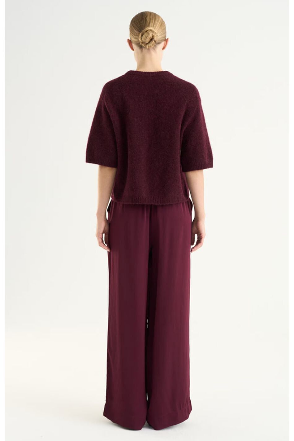 ENNA SATIN TROUSERS