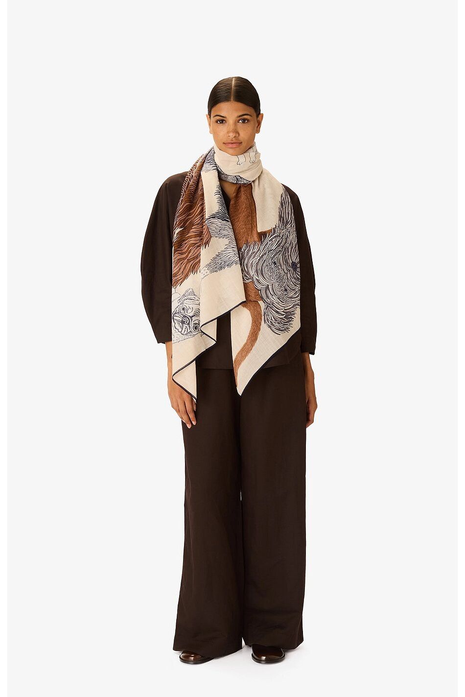 SCARF / ETOLE 100 COTTON TOUTOU