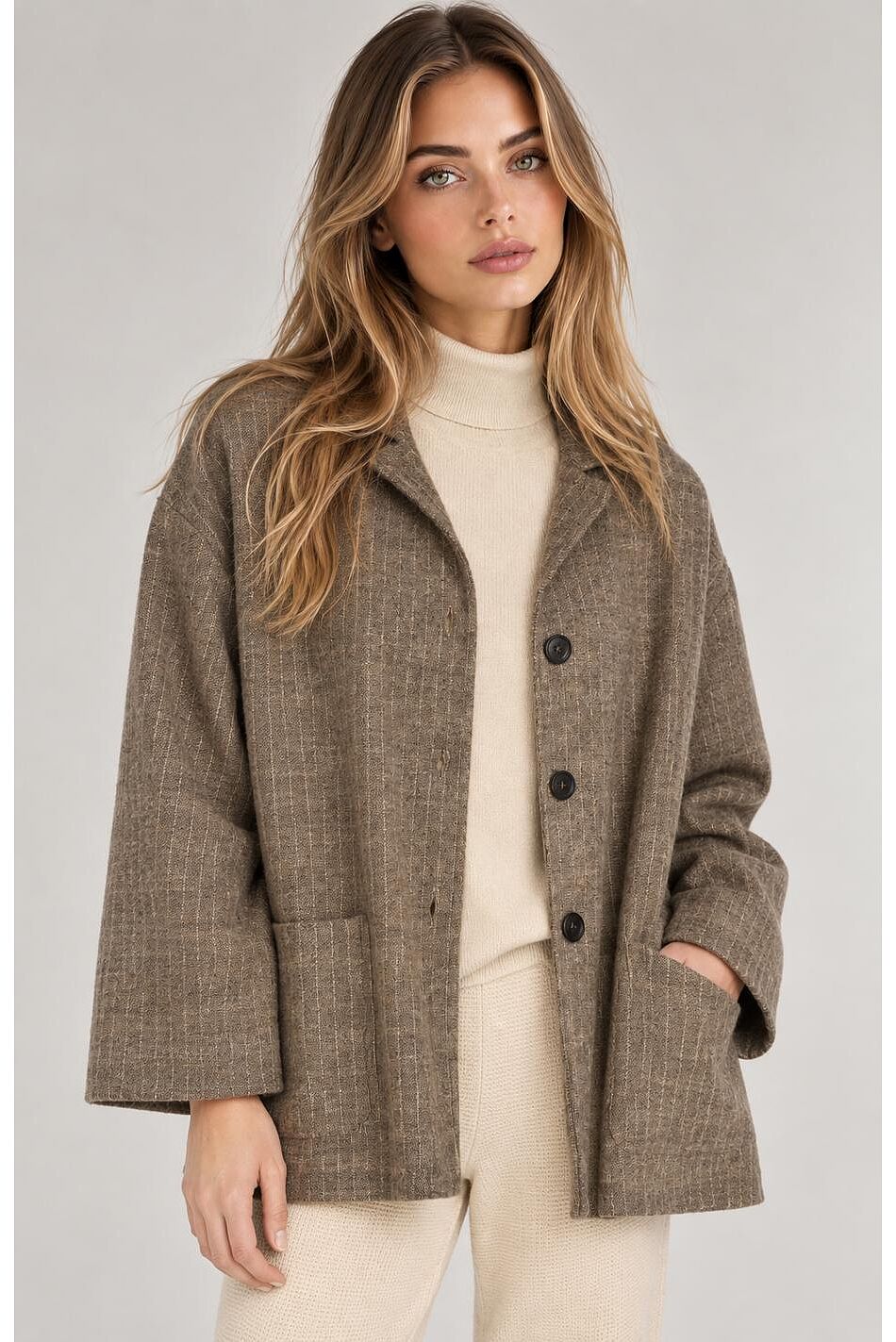 FELARWC - LS OVERFIT SHORT COAT