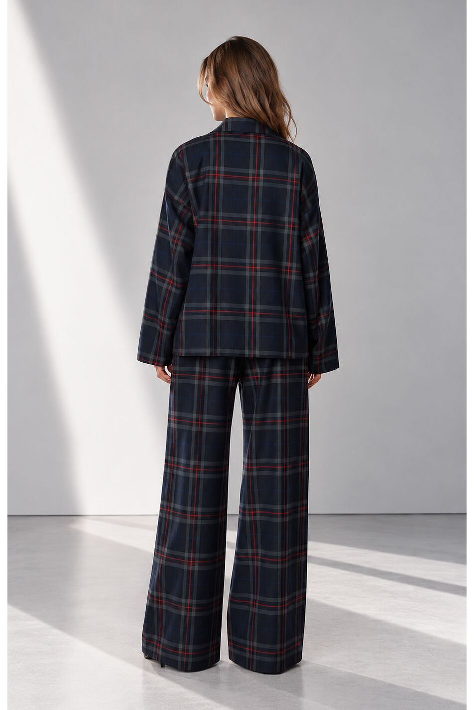 PLAID BLAZER