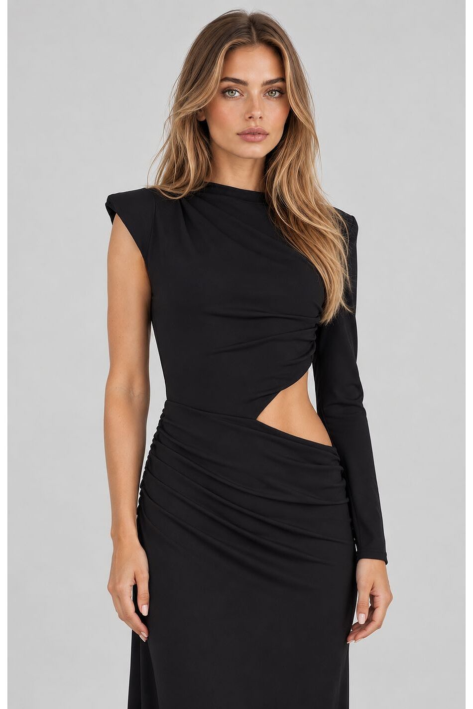 MOCK MAXI DRESS