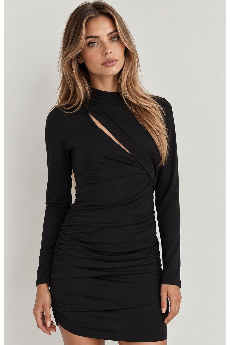 CUT OUT MINI DRESS
